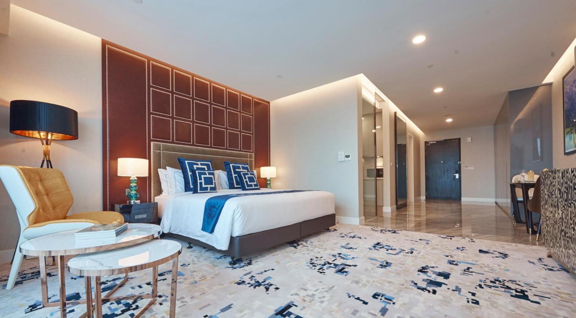 The Face Style Hotel كوالالمبور المظهر الخارجي الصورة A bedroom at the hotel